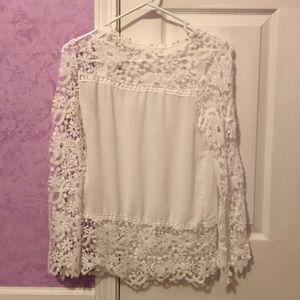 White Lace Top